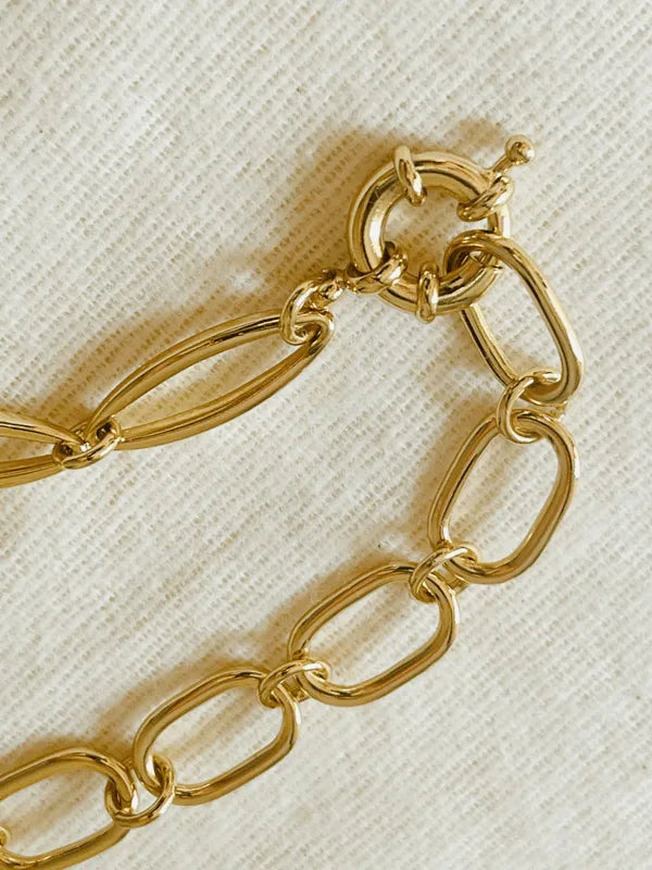Conjunto Colar e Brinco Duo Quartzo Rosa Ouro Semijoia