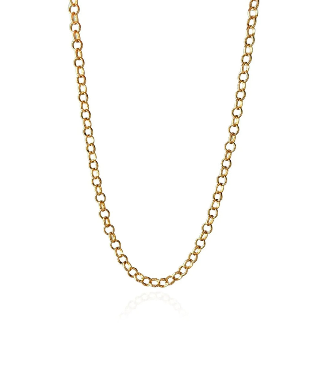Colar Choker Elo Português folheado em ouro 18k