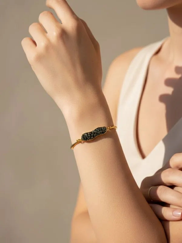 Pulseira Aro Pirita Ouro Semijoia